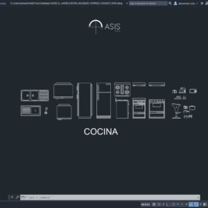 Mob. Cocina_Bloques Simples_AutoCAD_OasisStudio