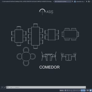 MOB.COMEDOR_BLOQUES SIMPLES OASISSTUDIO
